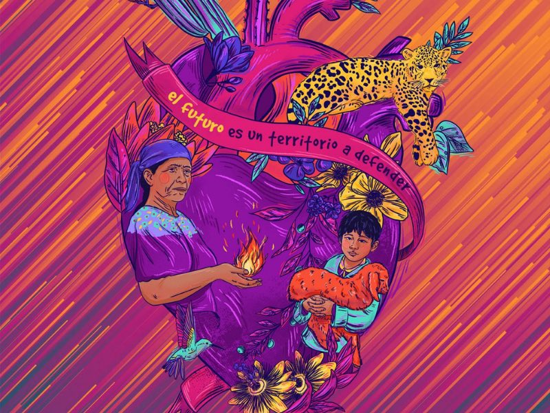 Ilustração de Futuros Indígenas, publicado sob permissão.