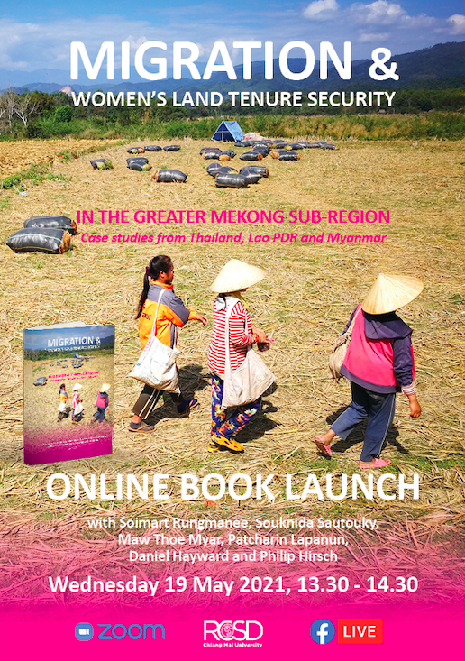 Online book launch: Migration and Women’s Land Tenure Security in the Greater Mekong Sub-region 