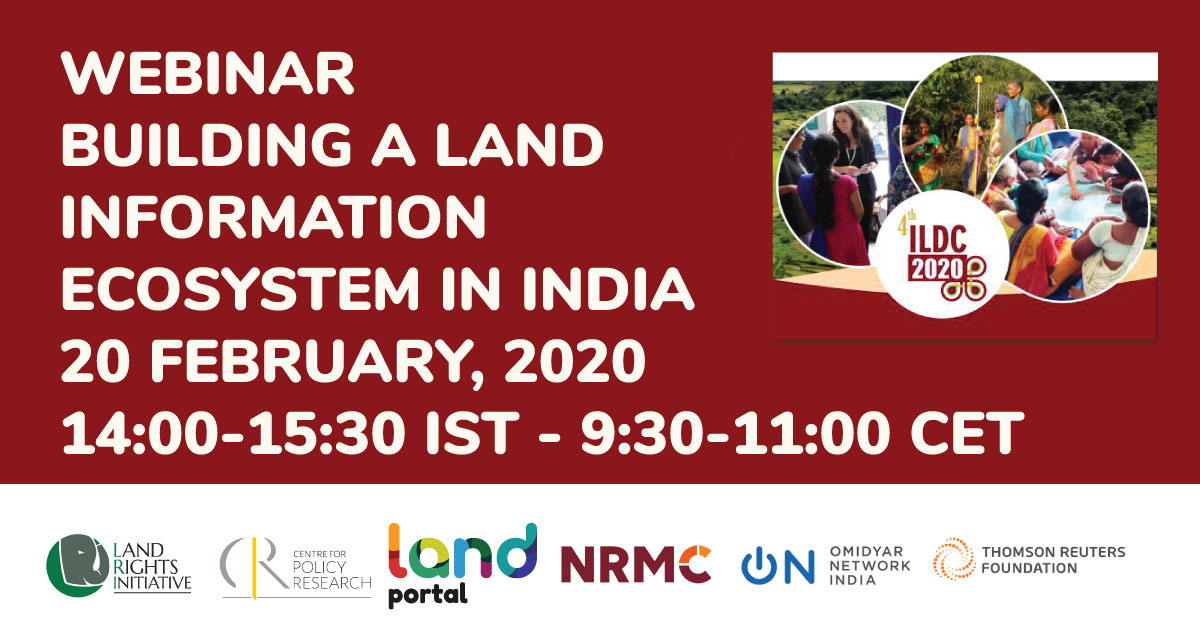 Webinar on Building an Information Ecosystem in India