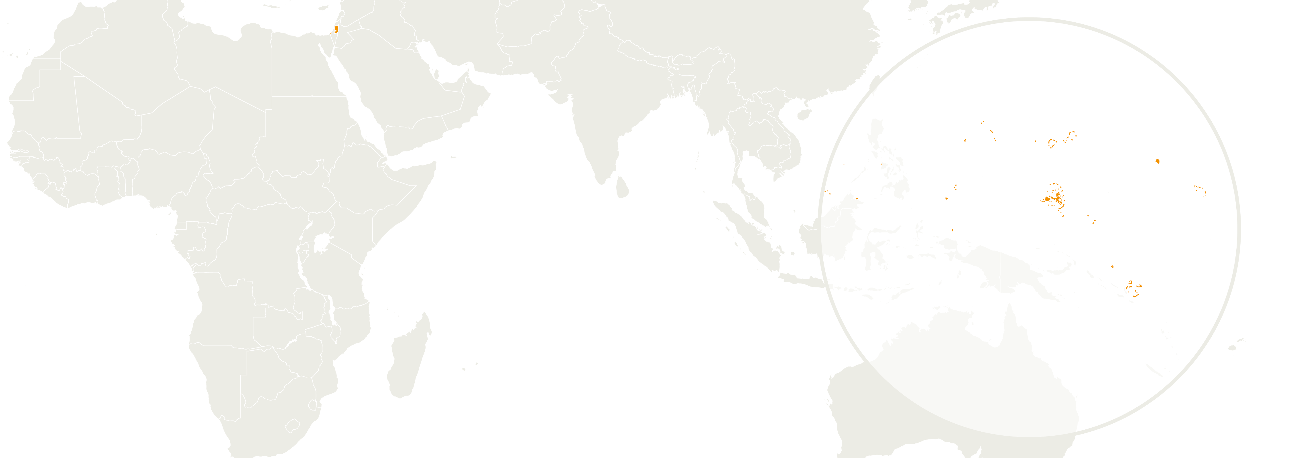 Map of Micronésia