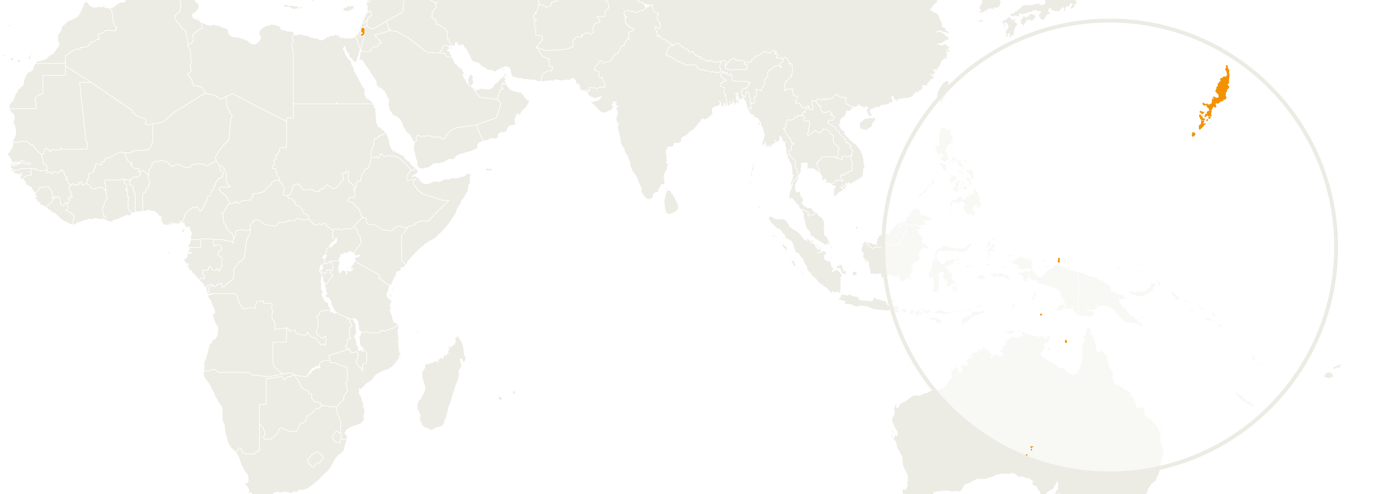 Map of Palaos