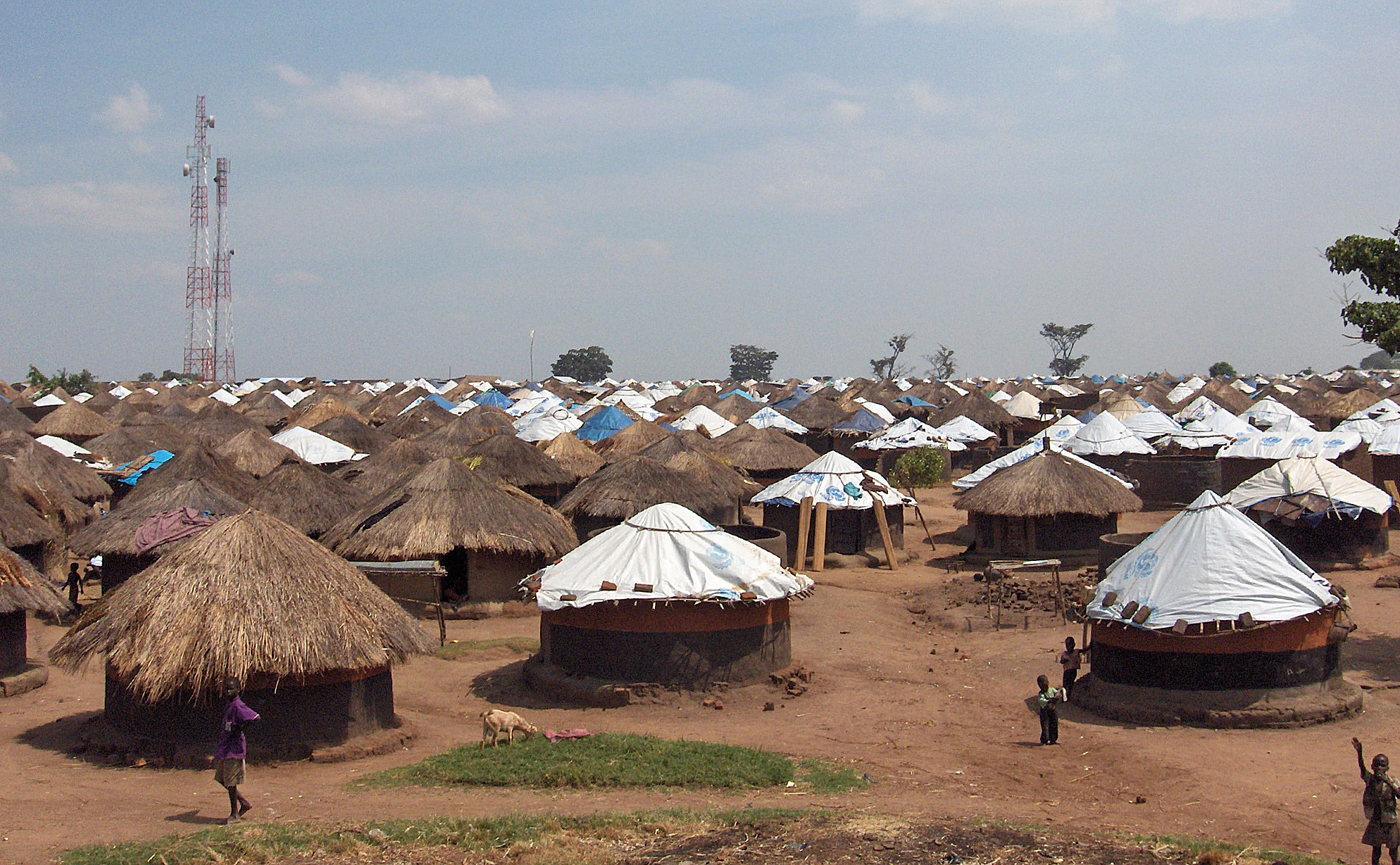 Pabbo IDP camp 2005. Photo by John and Melanie via Flickr CC BY-NC 2.0