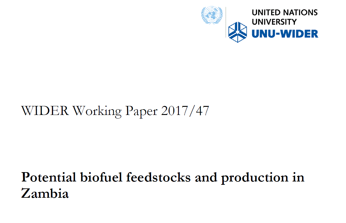 Potential biofuel stocks