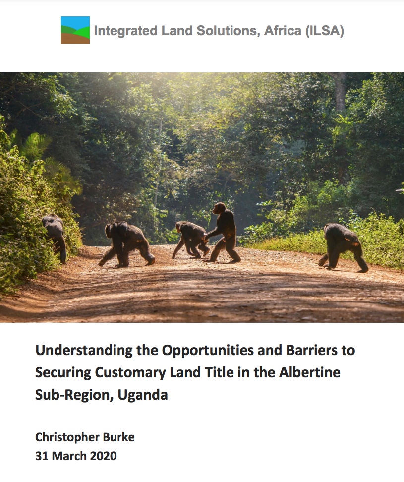 C. Burke, ILSA Land Tenure Security Report, IIED, 31 March 2020