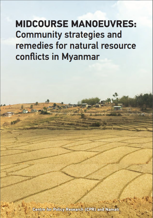 Cover photo of Myanmar land use report