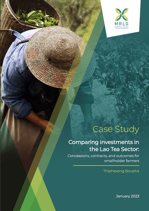 Comparing investments in the Lao Tea Sector: Concessions, contracts, and outcomes for smallholder farmers