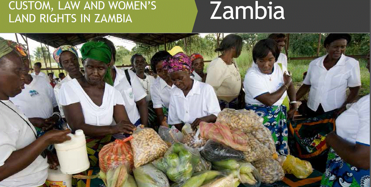 Land and women in Zambia