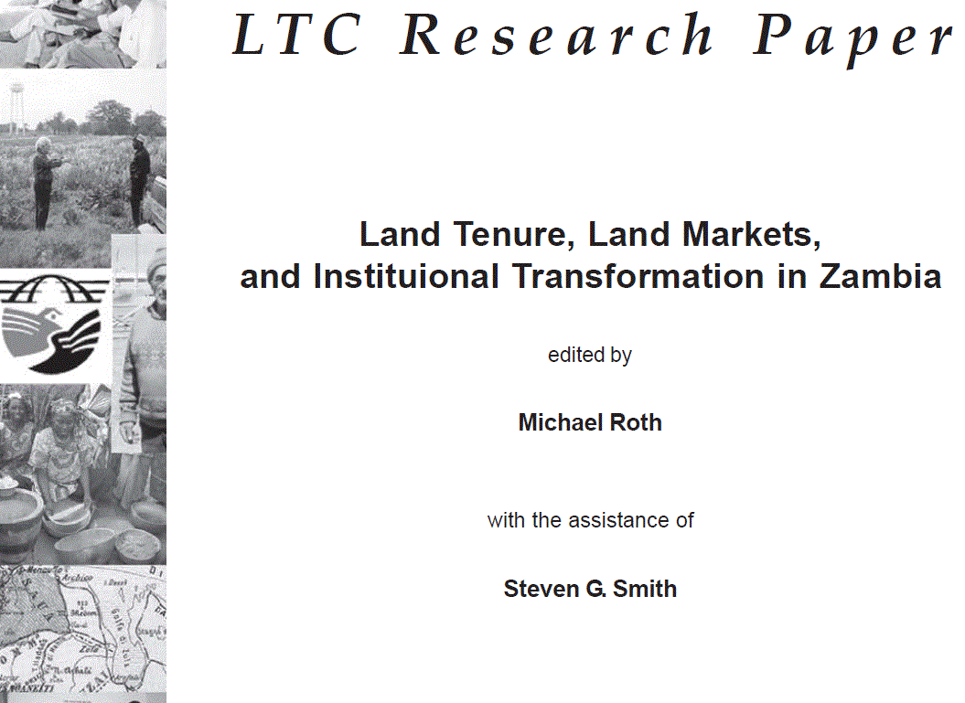 Land tenure in Zambia