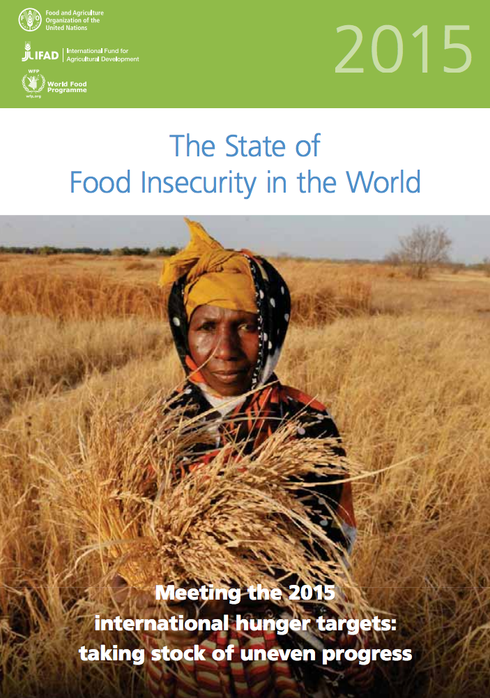 The State of Food Insecurity in the World 2015 cover image