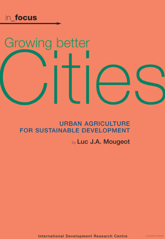Growing better cities cover image