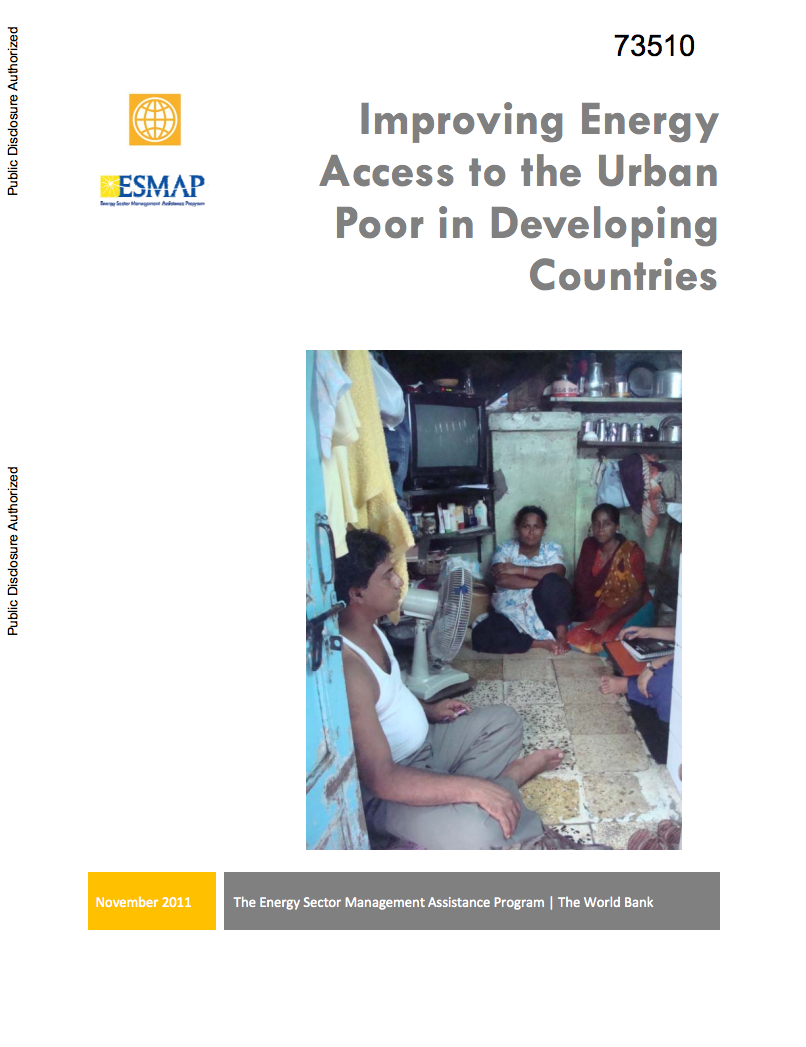 Improving Energy Access to the Urban Poor in Developing Countries cover image