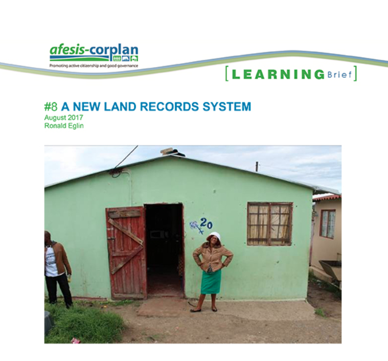 A new land records system cover image