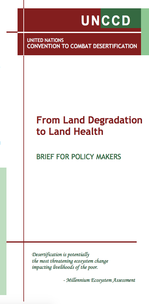 From Land Degradation to Land Health cover image