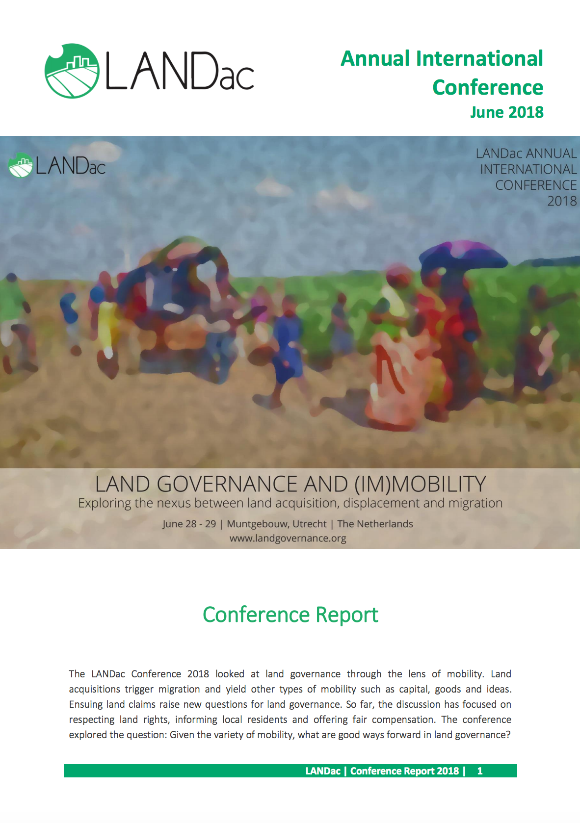 LANDac Annual Conference 2018: Conference Report cover image