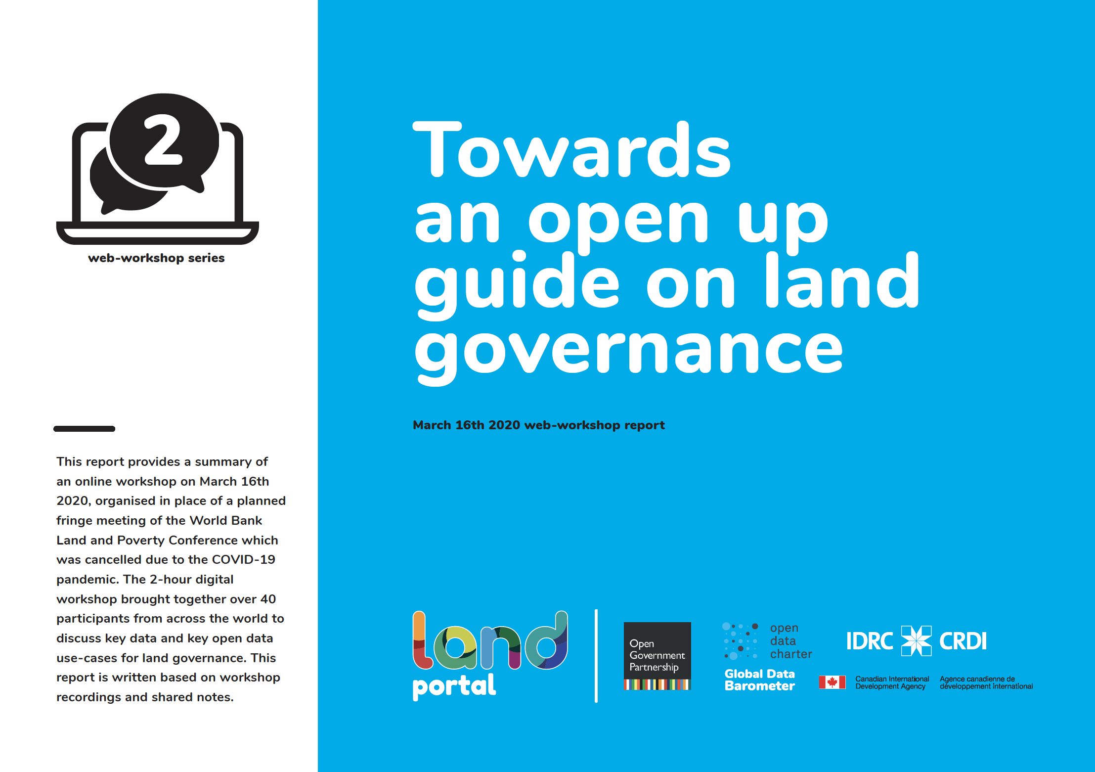 an open up guide on land governance