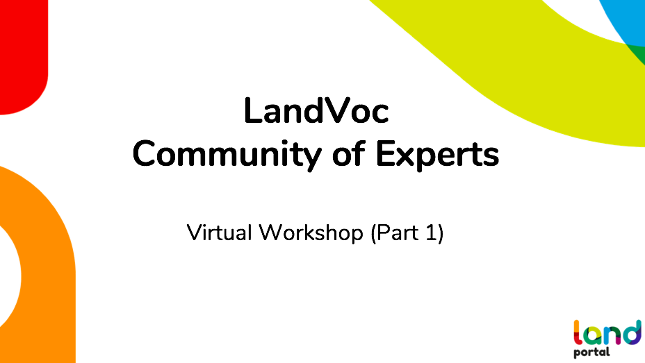 LandVoc Community of Experts