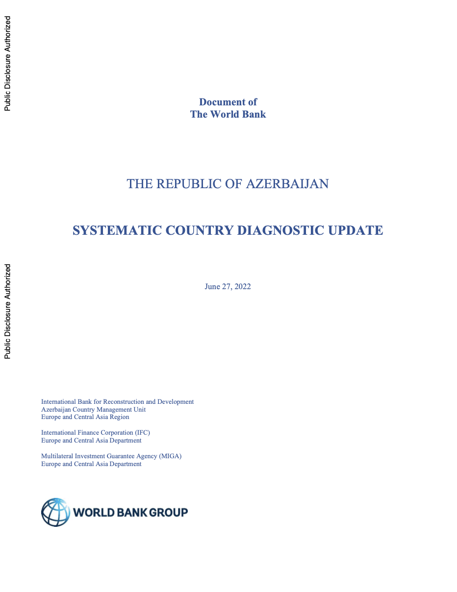 Azerbaijan: Systematic Country Diagnostic Update