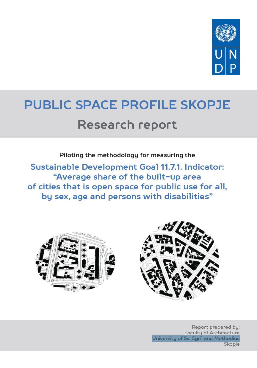 Public Space Profile Skopje: Research Report cover image