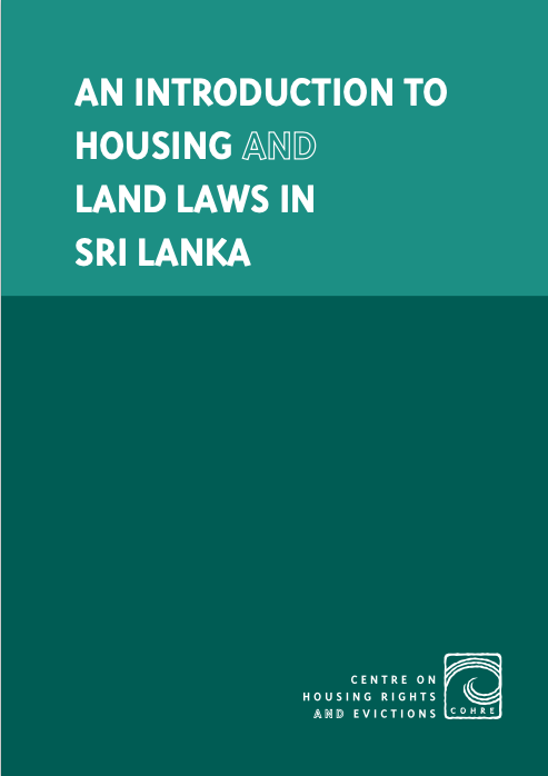 An Introduction to Housing and Land Laws in Sri Lanka