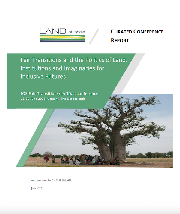 Fair Transitions and the Politics of Land. 