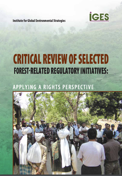 Critical Review of Selcted Forest-Related Regulatory Initiatives
