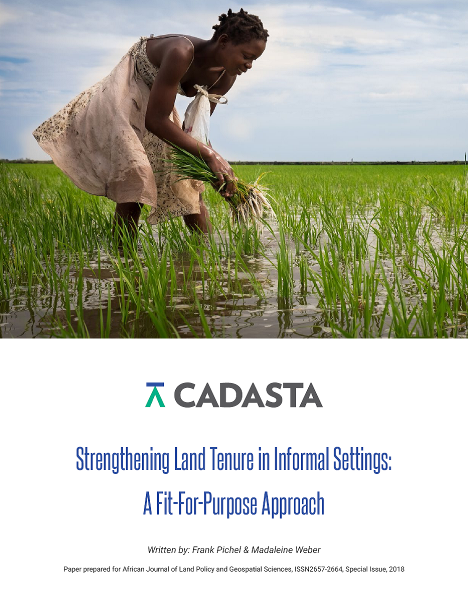 Strengthening Land Tenure in Informal Settings: A Fit-For-Purpose Approach