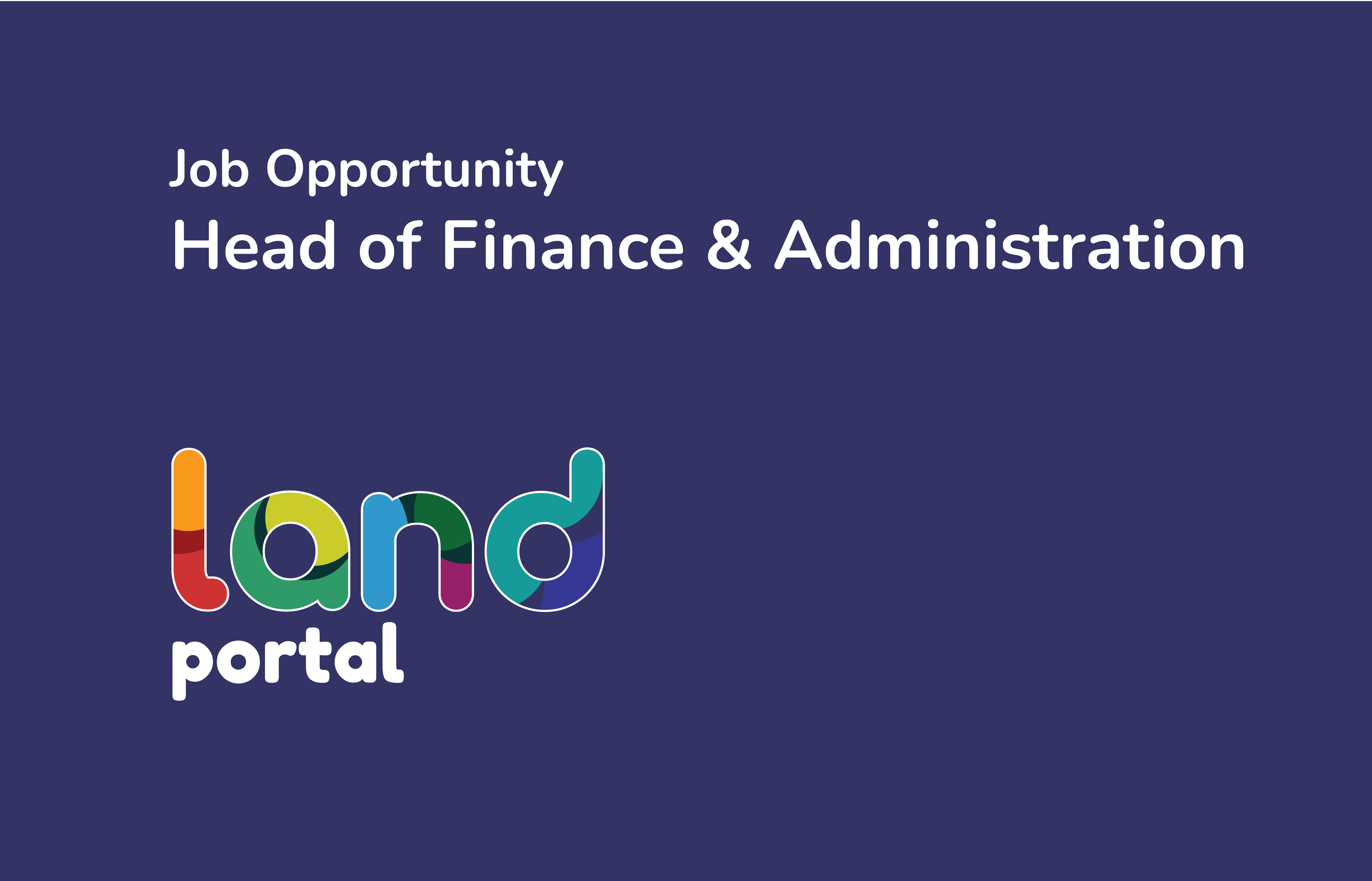 Head of Finance and Administration