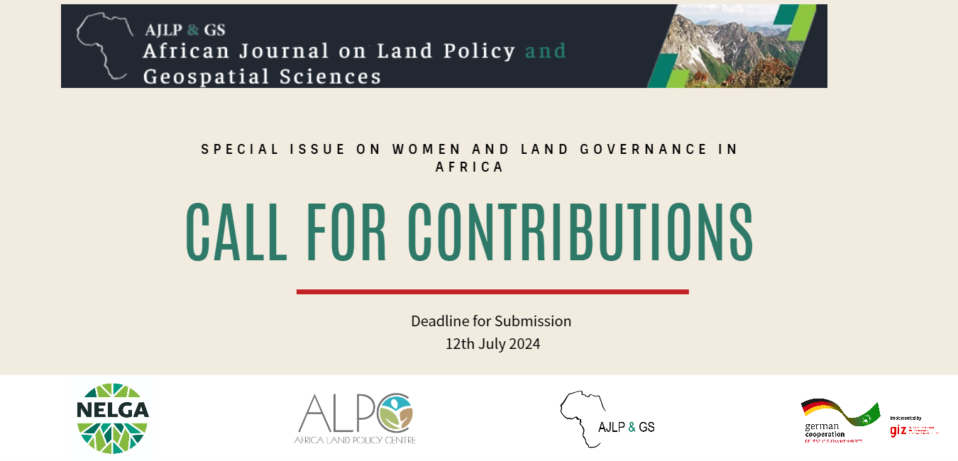 The African Journal on Land Policy & Geospatial Sciences (AJLP&GS) 