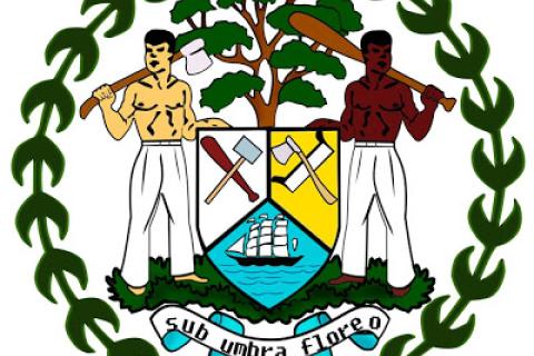 Belize coat of arms