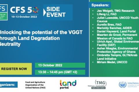 CFS 50 Land Degradation Neutrality