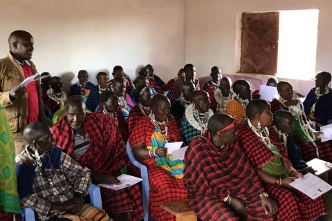 WOLTS gender and land champions in Tanzania
