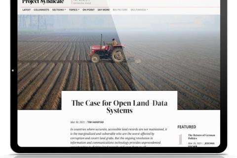The Case for Open Land Data