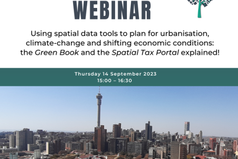 spatial data tools to plan for urbanisation, climate-change and shifting economic conditions