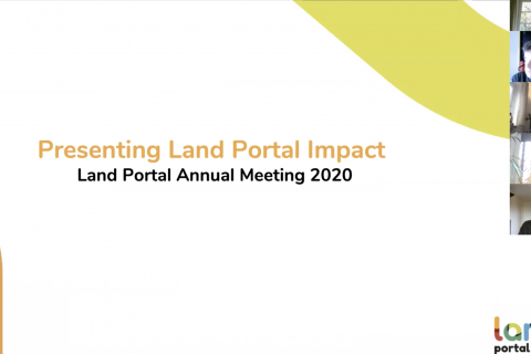 Presenting Land Portal Impact