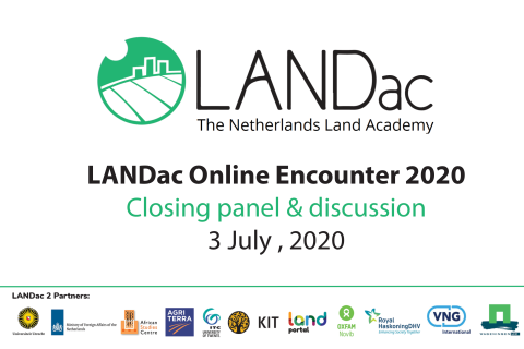 LANDac Online Encounter 2020: Closing panel & discussion