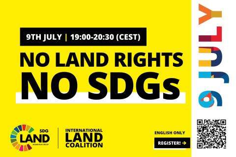 No Land Rights - No SDGS