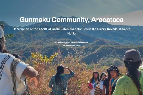 Data story about Gunmaku Community, Aracataca, Colombia