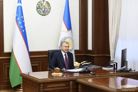 President Shavkat Mirziyoyev 