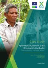 Agricultural investment at the crossroads in Cambodia Cover photo