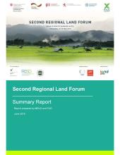 Cover MRLG (2018) Summary Report of the Second Regional Land Forum, 28 – 30 May 2018
