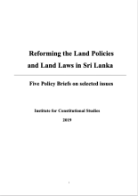 Reforming the Land Policies and Land Laws in Sri Lanka