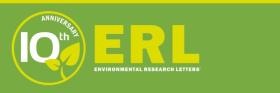 Environmental Research Letters cover image