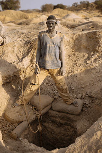 Galerie d’orpaillage au Burkina Faso, photographie par Ollivier Girard /CIFOR, Certains droits réservés