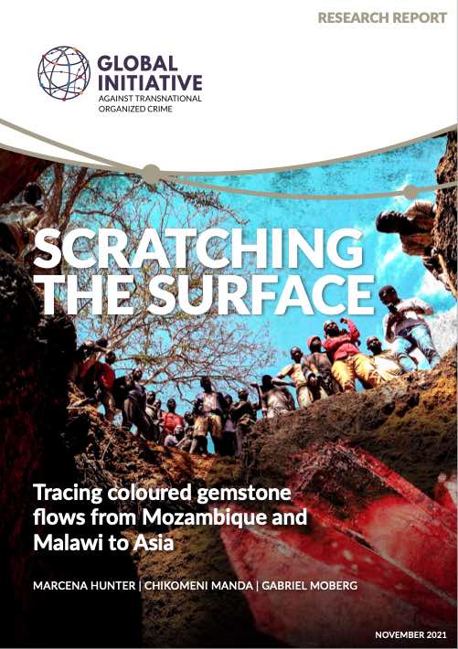 Report about tracing coloured gemstone flows from Mozambique and Malawi to Asia